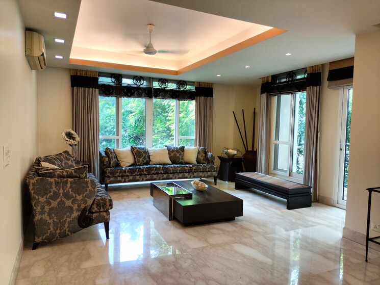 Living Room, panchsheel park 4 Bedroom 5500 Sq.Ft. Penthouse In Panchsheel Park Delhi 8897294