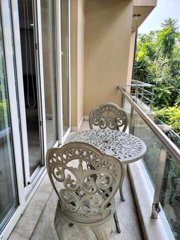 Balcony in 4 BHK Penthouse at Panchsheel Park – for Rent