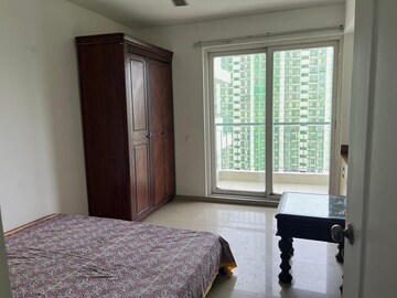 Bedroom in 3.5 BHK Apartment at Ajnara Grand Heritage, Sector 74 – for Rent
