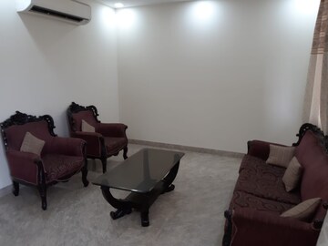 Living Room in 3 BHK Builder Floor at Fort View Apartments, Kalkaji – for Rent