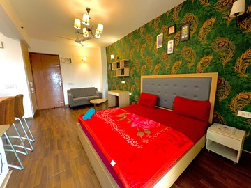 Bedroom in 1 RK Apartment at Nimbus The Golden Palm, Sector 168 – for Rent