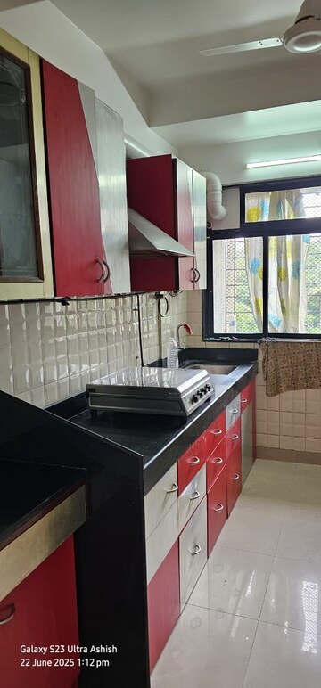 Kitchen in 2 BHK Apartment at Dosti Vihar Phase III, Samata Nagar – for Rent