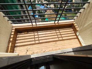 Balcony in 1 RK Apartment at Shree Ostwal Horizon, Mira Road – for Sale