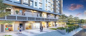  Shop – Exterior View View at Godrej Riviera, Ambivali - for Sale