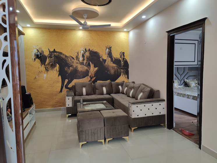 Living Room, supertech-cape-town 3 Bedroom 1625 Sq.Ft. Apartment In Sector 74 Noida 8897328