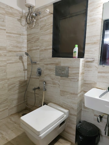 Bathroom in 2 BHK Apartment at Dheeraj Darshan, Jogeshwari East – for Sale