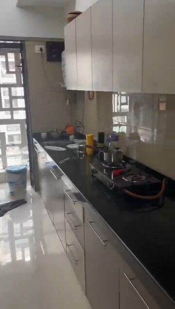 Kitchen in 2 BHK Apartment at Hubtown Hill Crest, Andheri East – for Rent