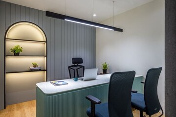 Team Area in  Office Space at Advant Navis Business Park, Sector 142 – for Rent