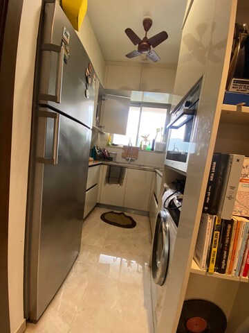 Kitchen in 1 BHK Apartment at Hiranandani Regent Hill, Powai – for Rent