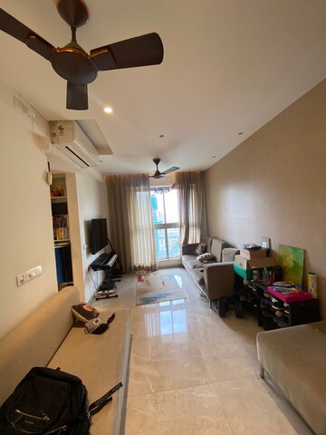 Living Room in 1 BHK Apartment at Hiranandani Regent Hill, Powai – for Rent
