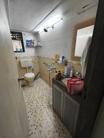 Bathroom in 3 BHK Apartment at Panju Mahal, Bandra West – for Rent