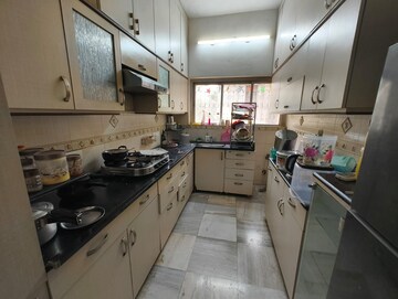 Kitchen in 3 BHK Apartment at Panju Mahal, Bandra West – for Rent