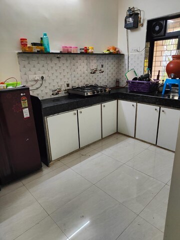 Kitchen in 1.5 BHK Apartment at Himgiri Lokupvan Phase II CHS Ltd, Vasant Vihar – for Rent