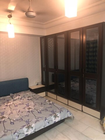 Bedroom in 2 BHK Apartment at Swan Lake Apartment, Khar West – for Rent