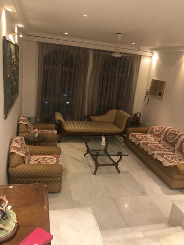 Living Room in 2 BHK Apartment at Swan Lake Apartment, Khar West – for Rent
