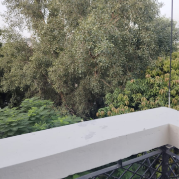 Balcony in 2 BHK Builder Floor at Malviya Nagar – for Rent