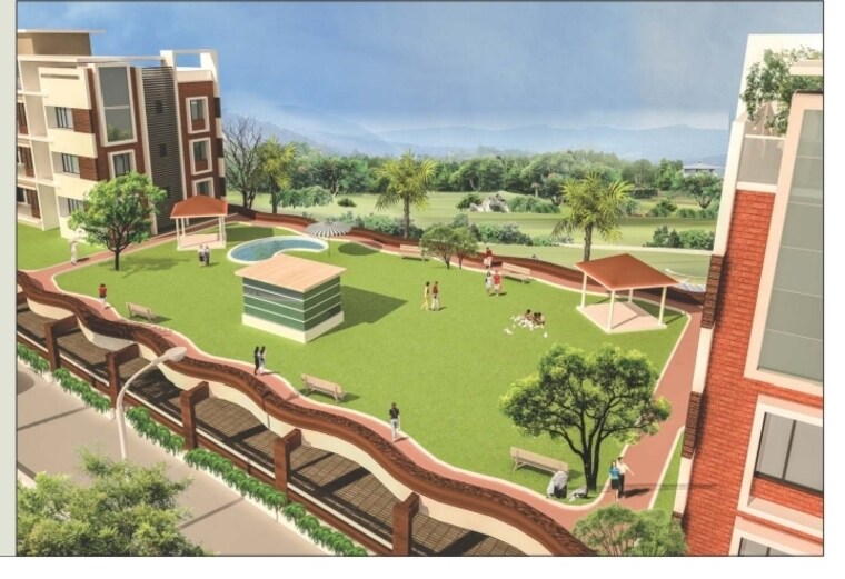 Garden, devlali 3 Bedroom 1678 Sq.Ft. Apartment In Devlali Nashik 8897444