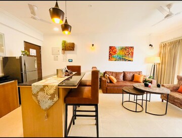 Living Room in 3.5 BHK Apartment at K Raheja Reserve, Mohammadwadi – for Rent
