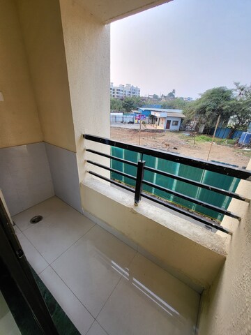 Balcony in 1 BHK Apartment at Shashwat Park, Badlapur West – for Sale