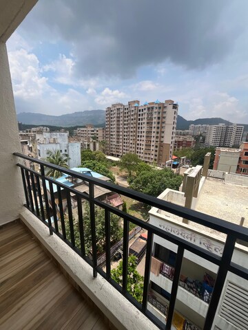 Balcony in 2 BHK Apartment at Shree Sai Kulswamini, Shirgaon – for Sale