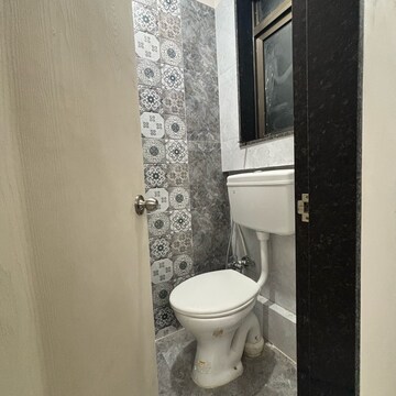 Bathroom in 1 BHK Apartment at Riddhi Siddhi Prithvi, Ulwe Sector 9 – for Rent