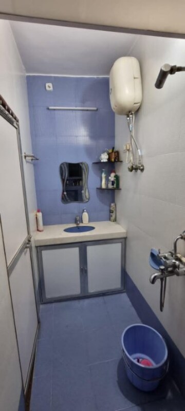 Bathroom in 1 RK Apartment at Anand Milan Society, Santacruz West – for Rent
