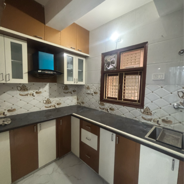 Kitchen in 3 BHK Builder Floor at Uttam Nagar West – for Rent