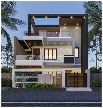 3 BHK Independent House – Exterior View View at Chinhat - for Rent