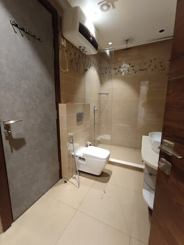 Bathroom in 3 BHK Apartment at Navbharat Apartments, Paschim Vihar – for Rent