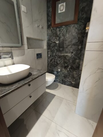 Attached Bathroom in 3 BHK Apartment at Sahridaya Apartments, Paschim Vihar – for Rent