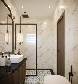 Bathroom in 3 BHK Villa at Bastora – for Sale