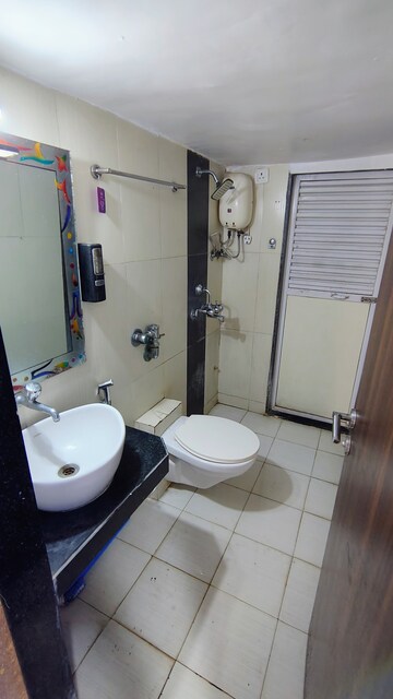 Bathroom in 1 BHK Apartment at Sweet Shree Balram, Virar West – for Sale