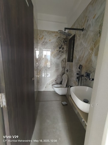 Bathroom in 1 BHK Apartment at Sugee Akanksha, Dadar West – for Rent