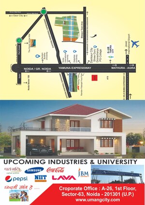  Plot – Exterior View View at Dankaur - for Sale
