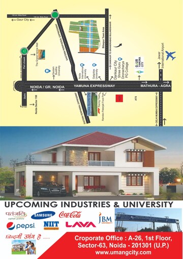  Plot – Exterior View View at Dankaur - for Sale