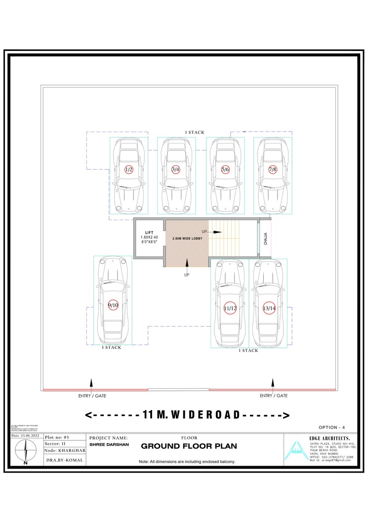 Floor Plan, kharghar sector 11 1 Bedroom 675 Sq.Ft. Apartment In Kharghar Sector 11 Navi Mumbai 8897617