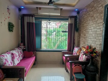 Living Room in 1 BHK Apartment at Padman Krishna, Virar East – for Sale