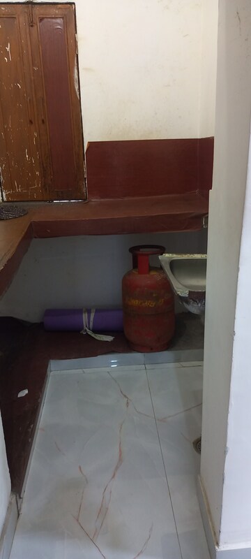 Kitchen in 1 RK Apartment at Ip Extension – for Rent