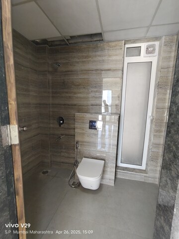 Bathroom in 2 BHK Apartment at Runwal Nirvana, Parel – for Rent