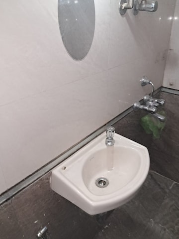 Bathroom in 1 BHK Apartment at Sheetal Tulsi Vihar CHS, Malad East – for Rent