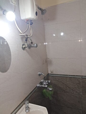 Bathroom in 1 BHK Apartment at Sheetal Tulsi Vihar CHS, Malad East – for Rent