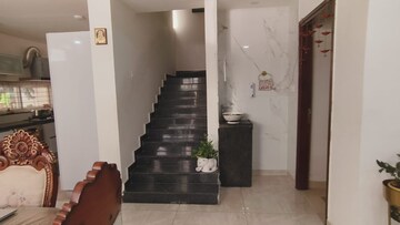 Staircase in 3.5 BHK Villa at Peeranchuruvu – for Rent