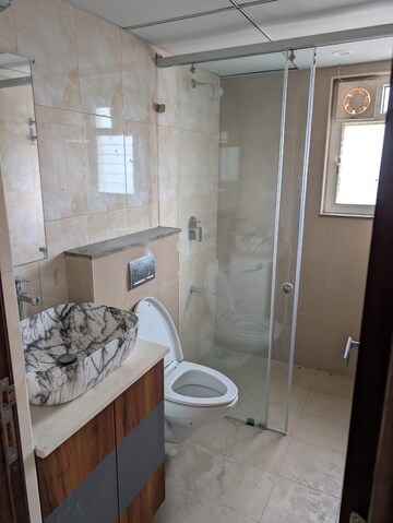 Bathroom in 3 BHK Apartment at Century Breeze, Jakkuru – for Rent