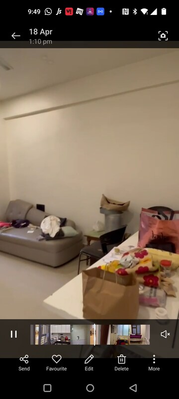 Living Room in 1 BHK Apartment at Vasant Vihar – for Rent