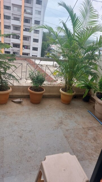 Balcony in 2 BHK Apartment at Bhosale Nagar – for Rent