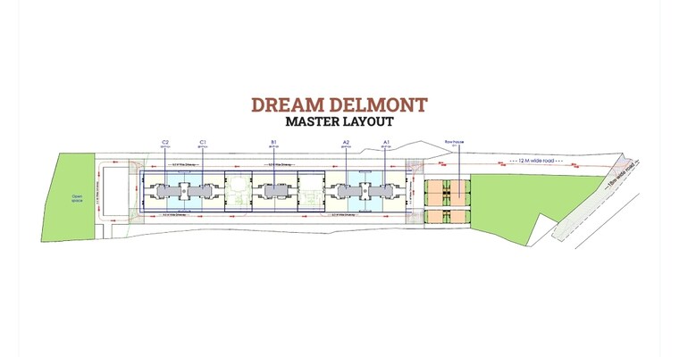 Master Plan, dream-delmont 3 Bedroom 1110 Sq.Ft. Apartment In Bavdhan Pune 8897849