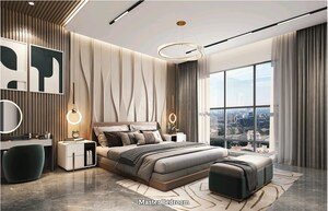 Master Bedroom in 3 BHK Apartment at Dream Delmont, Bavdhan – for Sale