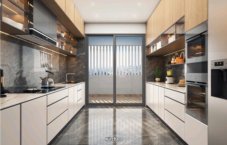 Kitchen, dream-delmont 3 Bedroom 1110 Sq.Ft. Apartment In Bavdhan Pune 8897849