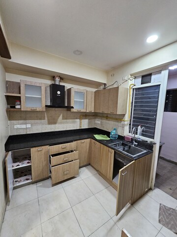 Kitchen in 3 BHK Apartment at Puri Pranayam, Sector 82 – for Rent