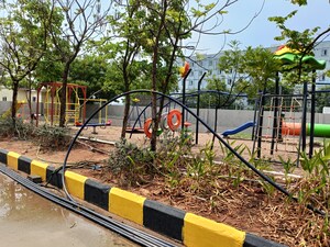 Balcony in 3 BHK Villa at RNG Supra Avenue, Bowrampet – for Sale